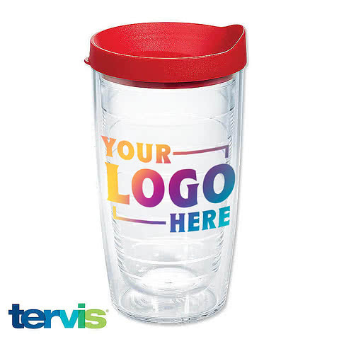 Full Color Tervis 16 oz. Classic Insulated Tumbler with Lid