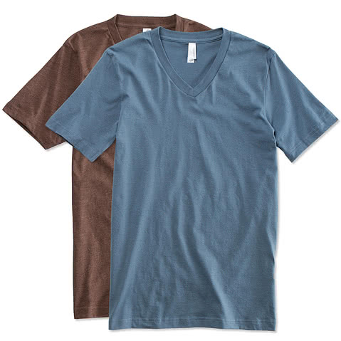 Custom V Neck T shirts Design V Neck Shirts for Your Group