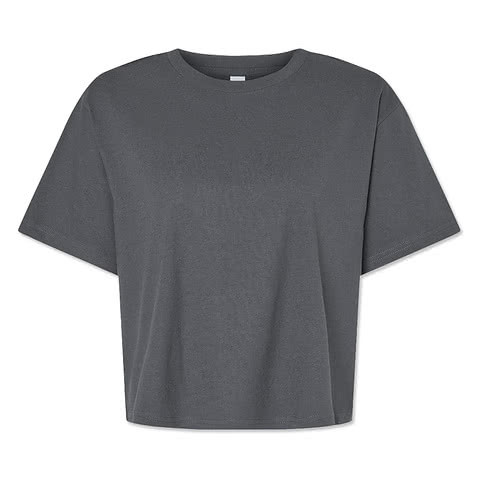 American Apparel Womens Fine Jersey Boxy T-shirt