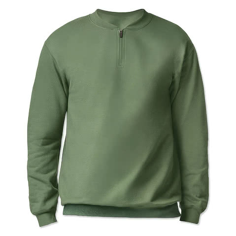 Gildan Softstyle Eco Quarter Zip Sweatshirt