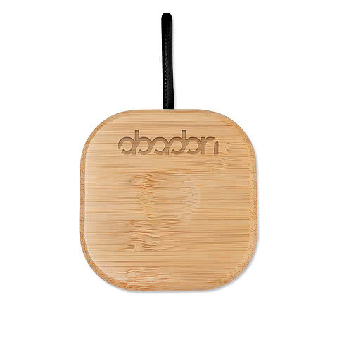 Laser Engraved Bamboo Wireless Earbuds & Watch Charger