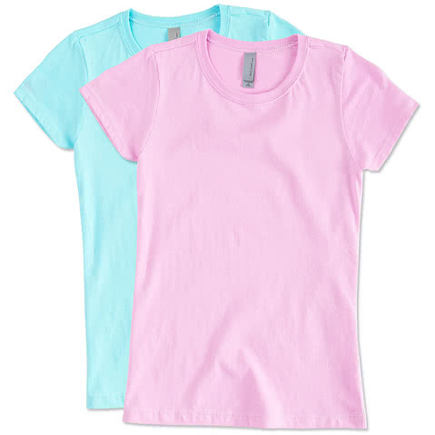 Next Level Youth Girls Jersey T-shirt