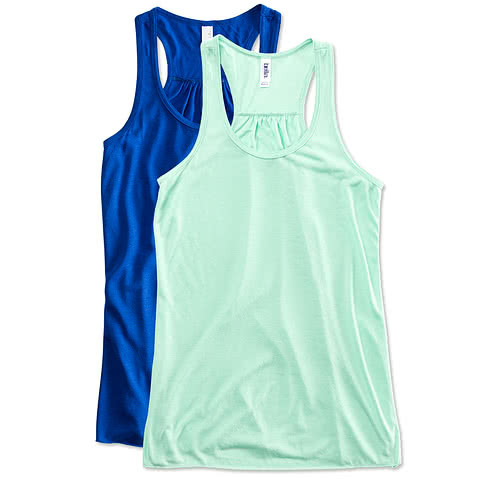 Bella + Canvas Womens Flowy Racerback Tank