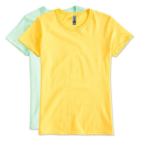 Custom Sky Blue Yellow-White Performance T-Shirt Discount