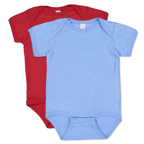 Rabbit Skins Jersey Baby Bodysuit