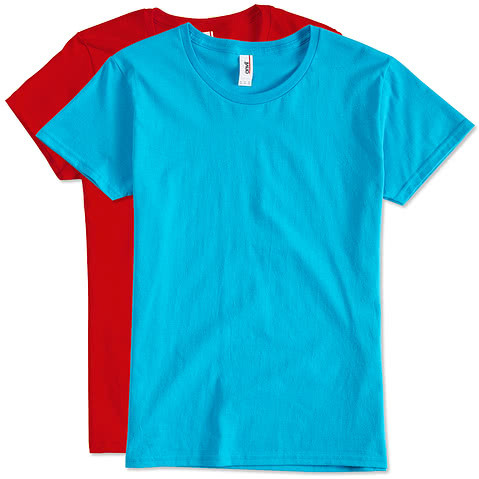 Canada - Gildan Womens Lightweight Jersey T-shirt