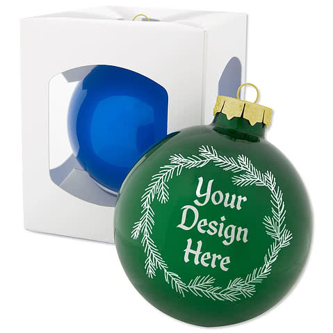 Glass Ball Tree Ornament