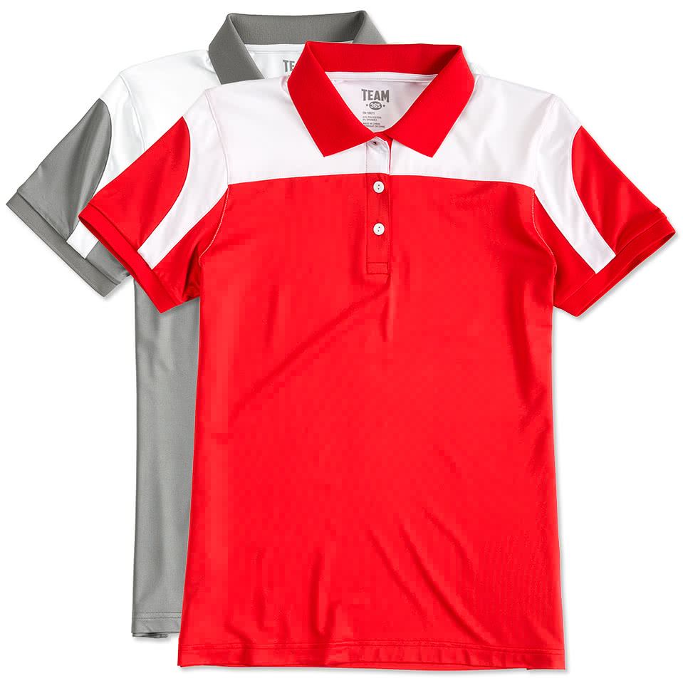 White Polo Shirt Uniform Design Agbu Hye Geen