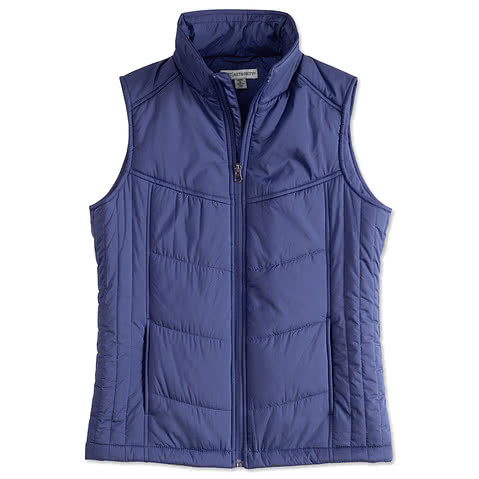 Port Authority Womens Puffy Vest - Embroidered