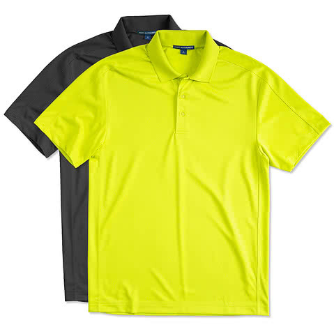 Port Authority Diamond Jacquard Performance Polo