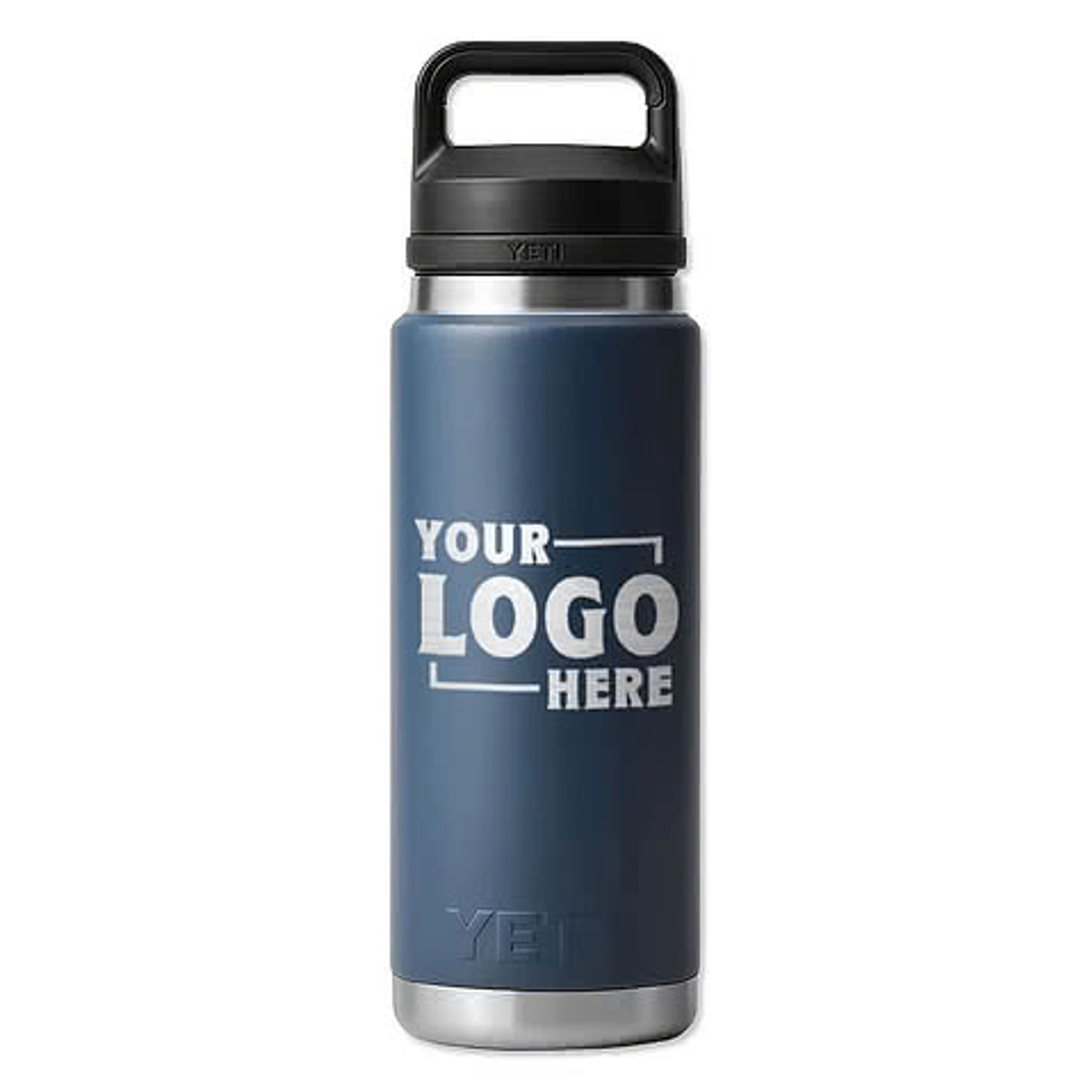 YETI Laser Engraved 26 oz. Rambler Insulated Water Bottle with Chug Cap