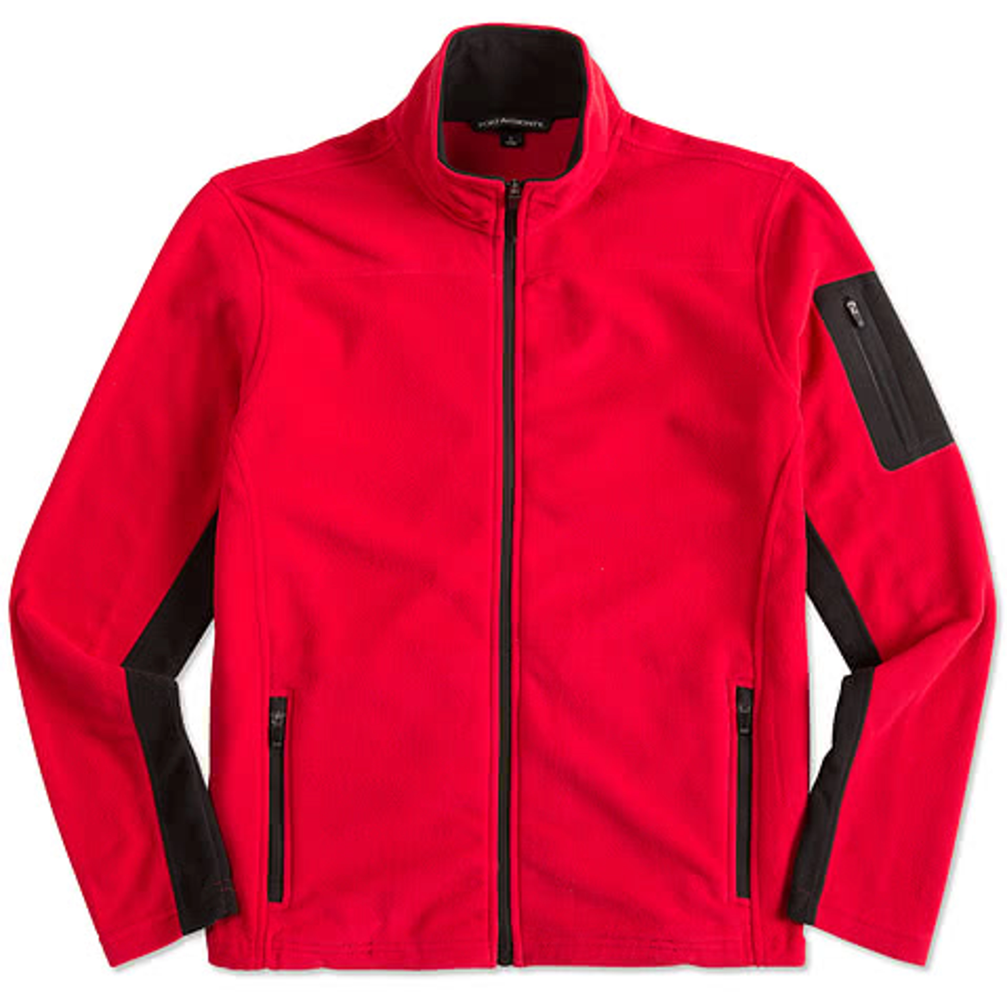Port Authority Colorblock Full Zip Microfleece Jacket
