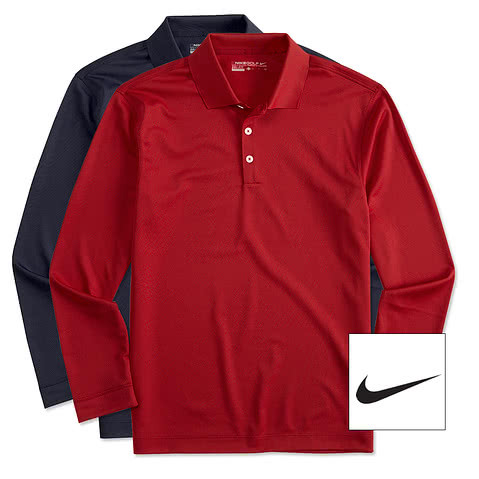 Nike Dri-FIT Tech Long Sleeve Performance Polo