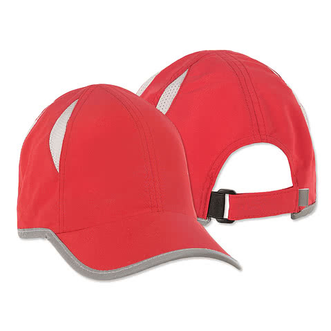 Big Accessories Colorblock Performance Running Hat