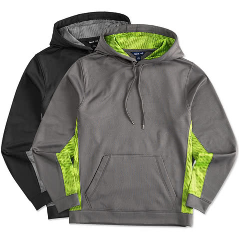 Sport-Tek CamoHex Colorblock Performance Pullover Hoodie