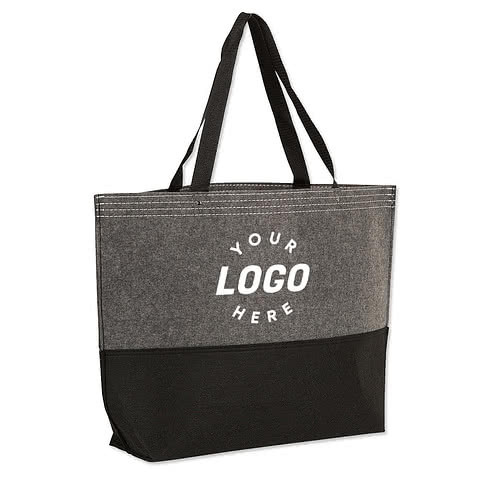 Port Authority Large Felt Tote Bag