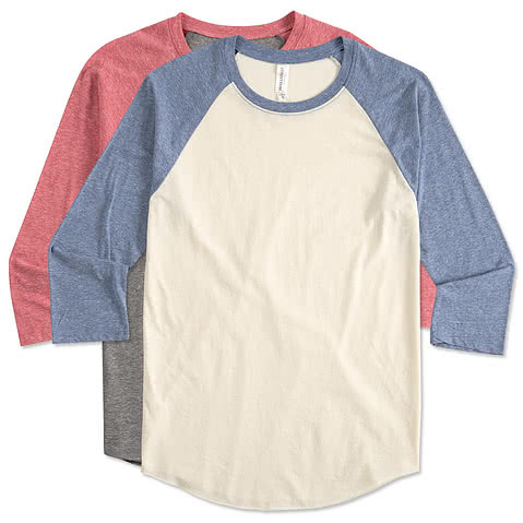 Threadfast Tri-Blend Raglan T-shirt