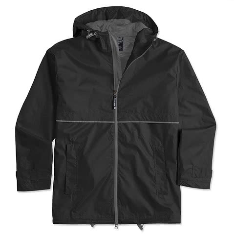 Charles River New Englander Hooded Rain Jacket
