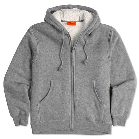 CornerStone DWR Heavyweight Sherpa-Lined Zip Hoodie