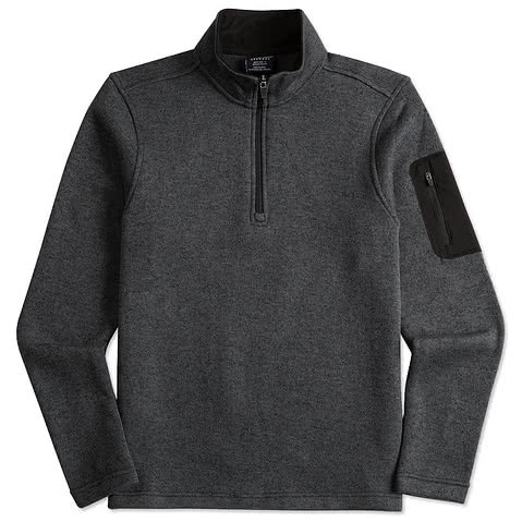 Charles River Quarter Zip Sweater Fleece Pullover
