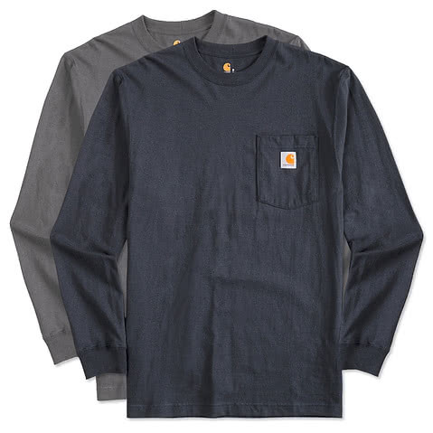 Carhartt Workwear Crewneck Long Sleeve Pocket T-shirt