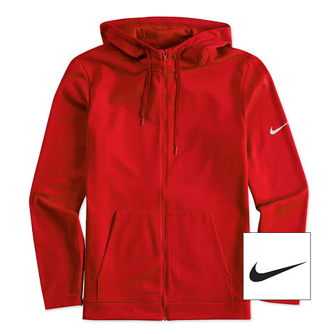 Nike Therma-FIT Full-Zip Performance Hooded Sweatshirt