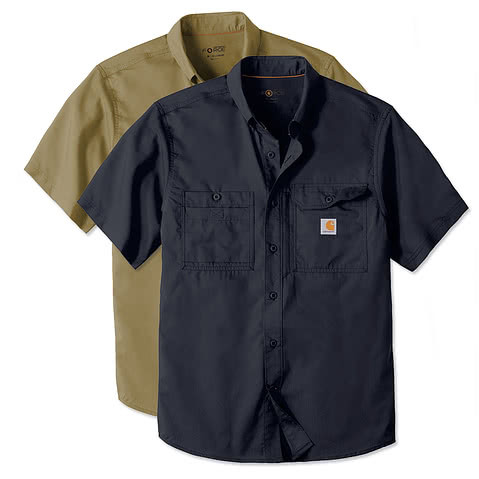 Carhartt Force Ridgefield Short Sleeve Casual Shirt