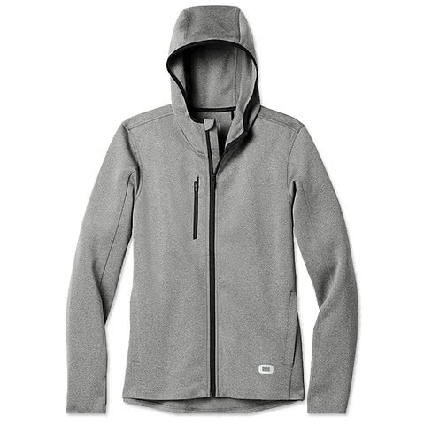 Custom Embroidery Soft Shell Jacket For Men - Water-Resistant, Fleece Lined (Black Charcoal Heather, Large)
