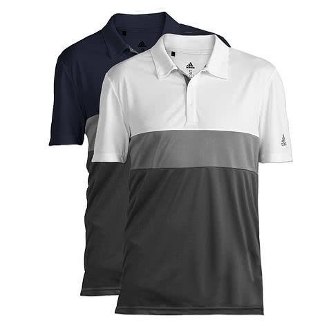 Adidas Merch Block Recycled UPF 50 Performance Polo