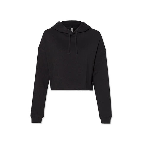 Independent Trading Womens Cropped Hoodie
