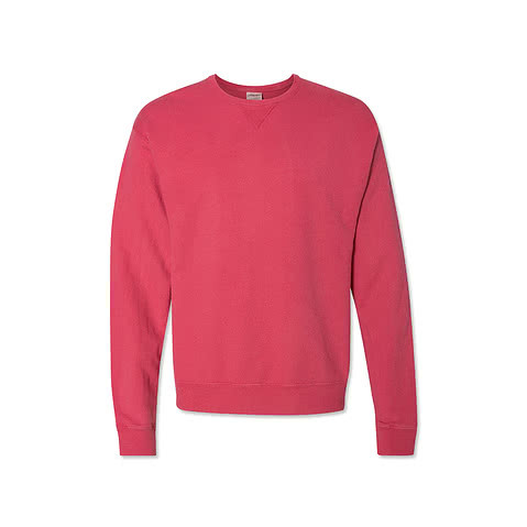Hanes ComfortWash Garment Dyed Crewneck Sweatshirt 
