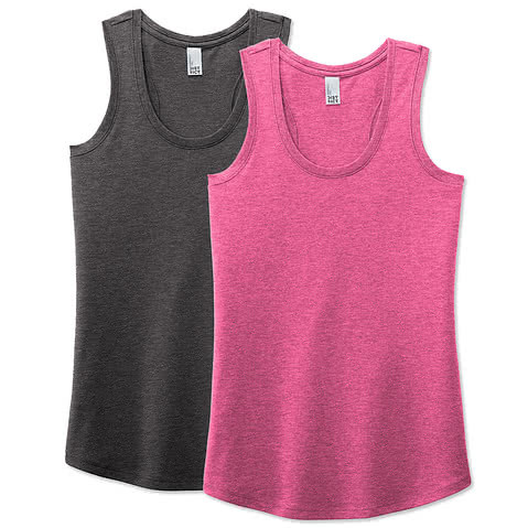 District Womens Tri-Blend Racerback Tank