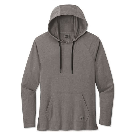 New Era Tri‑Blend Long Sleeve Hooded Shirt